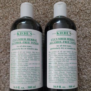 Kiehls Cucumber Herbal Toner 16.9 fl.oz. - SET OF TWO
